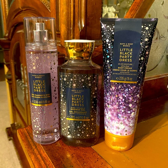 bath & body works little black party dress Bath and Body Works 236ml body mists - Little Black Party Dress - into the Night